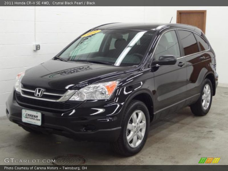 Crystal Black Pearl / Black 2011 Honda CR-V SE 4WD