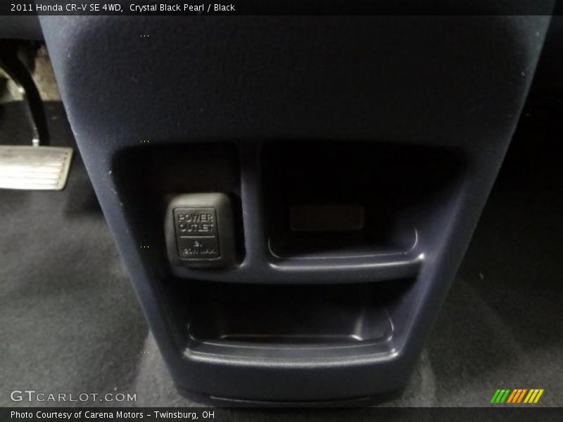 Crystal Black Pearl / Black 2011 Honda CR-V SE 4WD