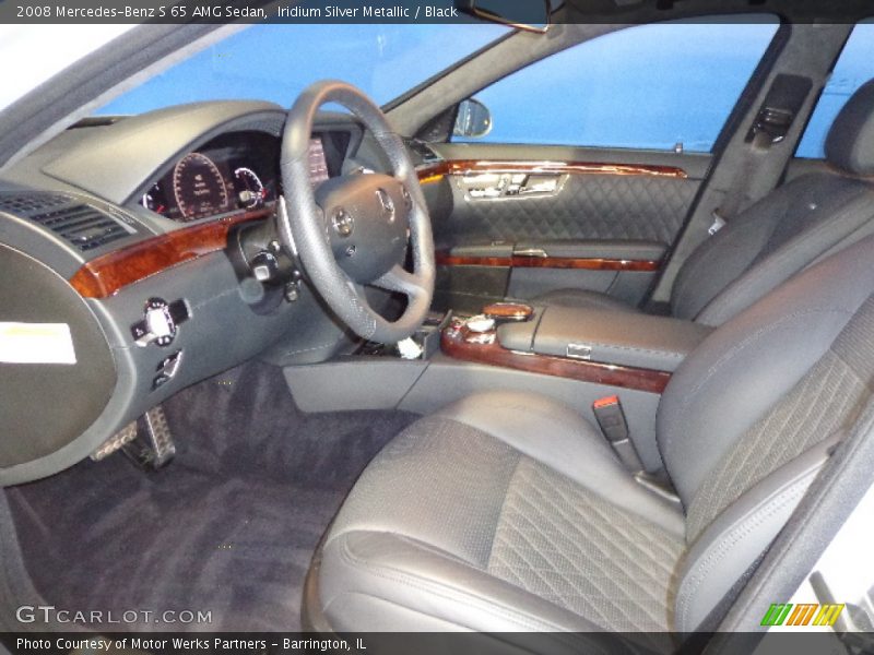  2008 S 65 AMG Sedan Black Interior