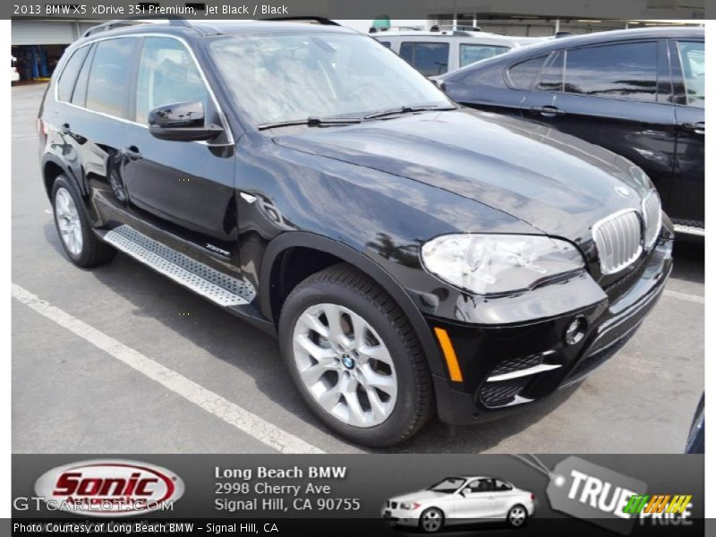 Jet Black / Black 2013 BMW X5 xDrive 35i Premium
