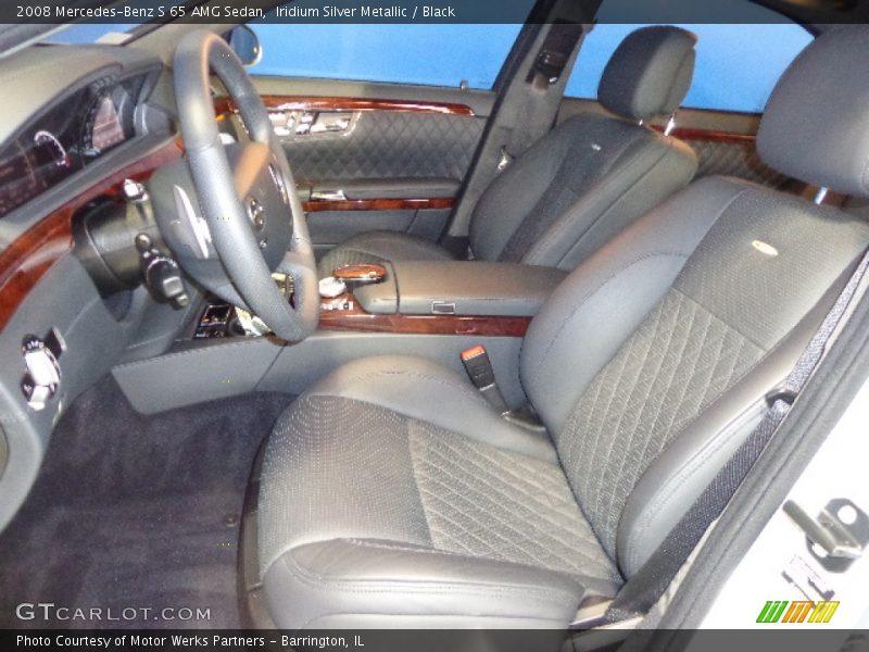 Front Seat of 2008 S 65 AMG Sedan