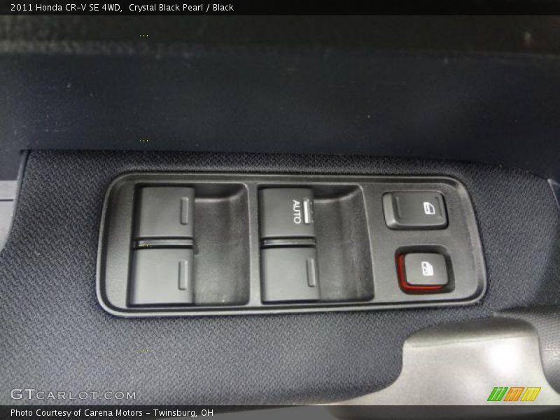 Crystal Black Pearl / Black 2011 Honda CR-V SE 4WD