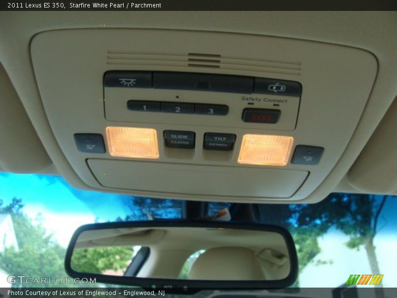 Starfire White Pearl / Parchment 2011 Lexus ES 350