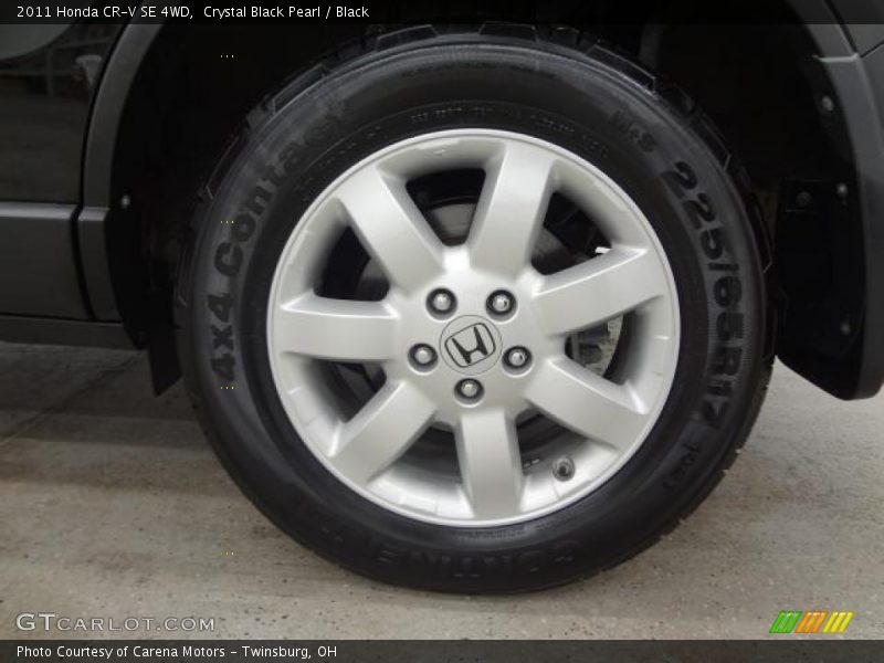 Crystal Black Pearl / Black 2011 Honda CR-V SE 4WD
