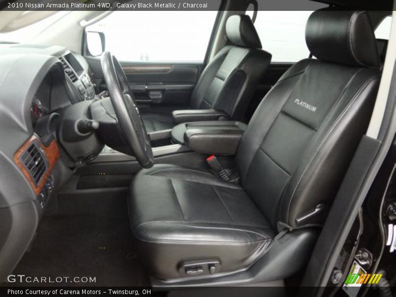 Galaxy Black Metallic / Charcoal 2010 Nissan Armada Platinum 4WD