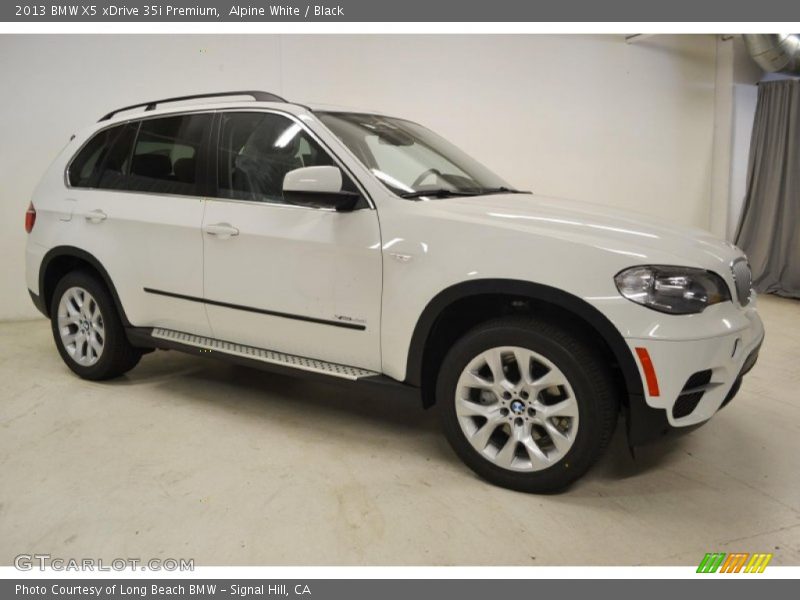Alpine White / Black 2013 BMW X5 xDrive 35i Premium