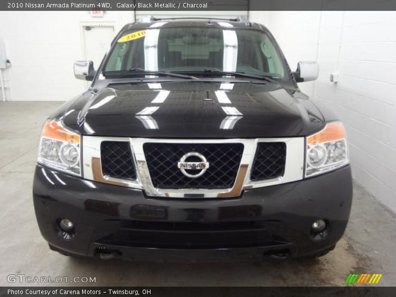 Galaxy Black Metallic / Charcoal 2010 Nissan Armada Platinum 4WD
