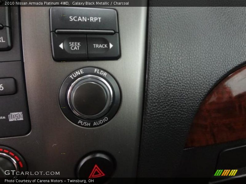 Galaxy Black Metallic / Charcoal 2010 Nissan Armada Platinum 4WD