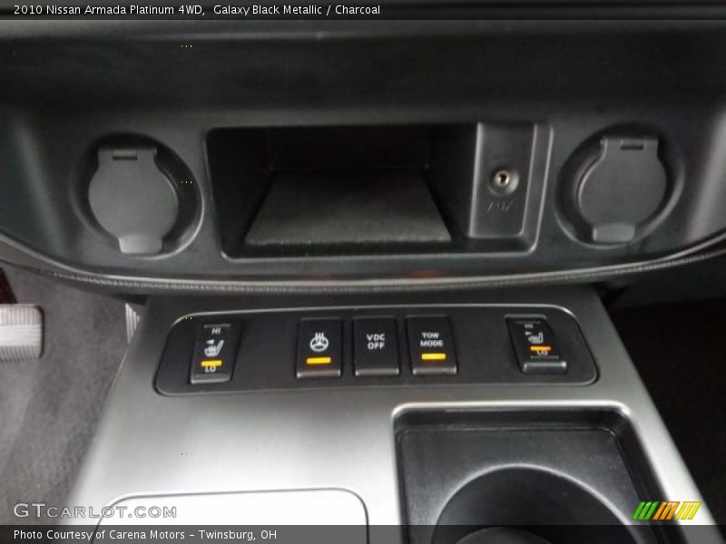 Galaxy Black Metallic / Charcoal 2010 Nissan Armada Platinum 4WD