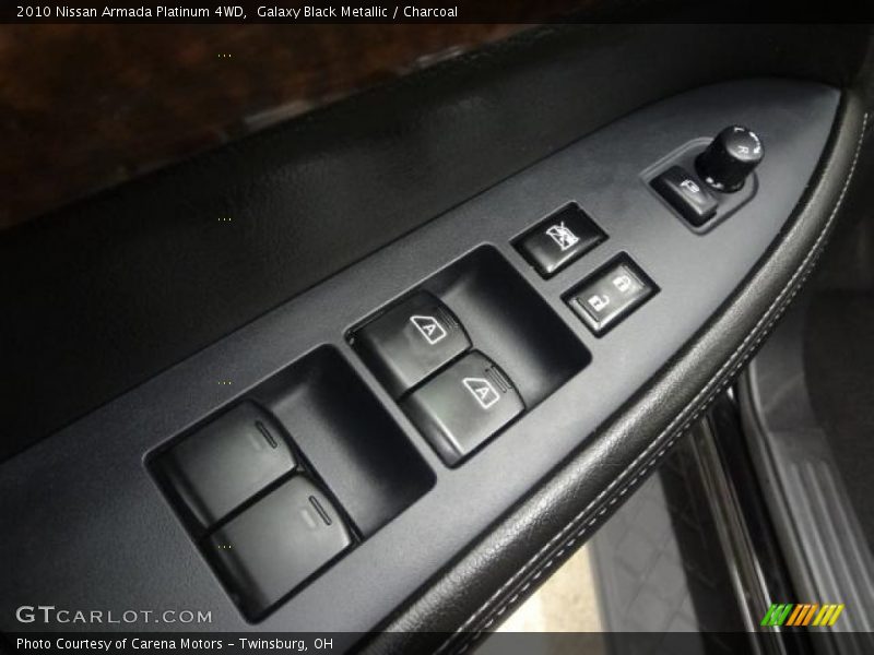 Galaxy Black Metallic / Charcoal 2010 Nissan Armada Platinum 4WD
