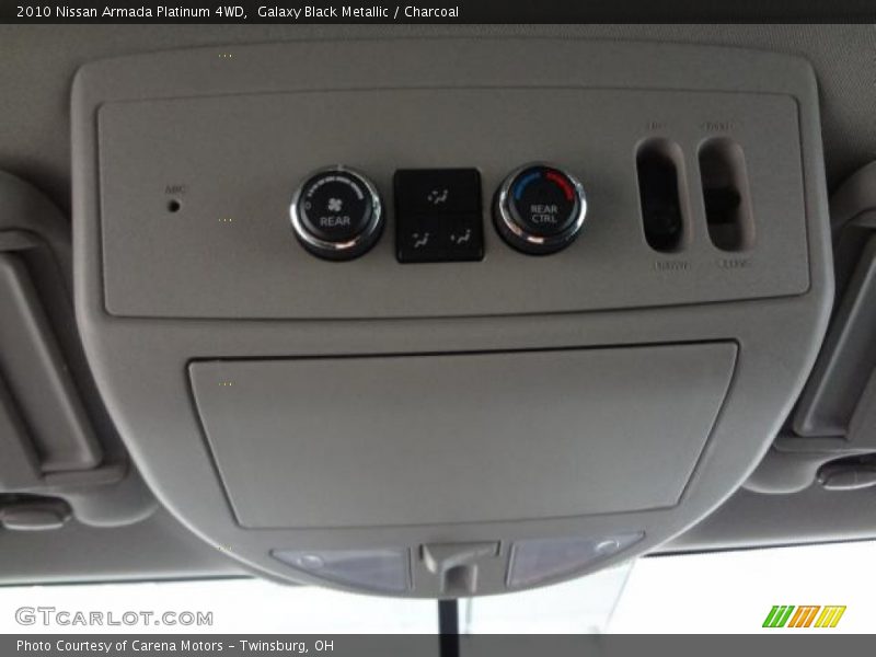 Galaxy Black Metallic / Charcoal 2010 Nissan Armada Platinum 4WD