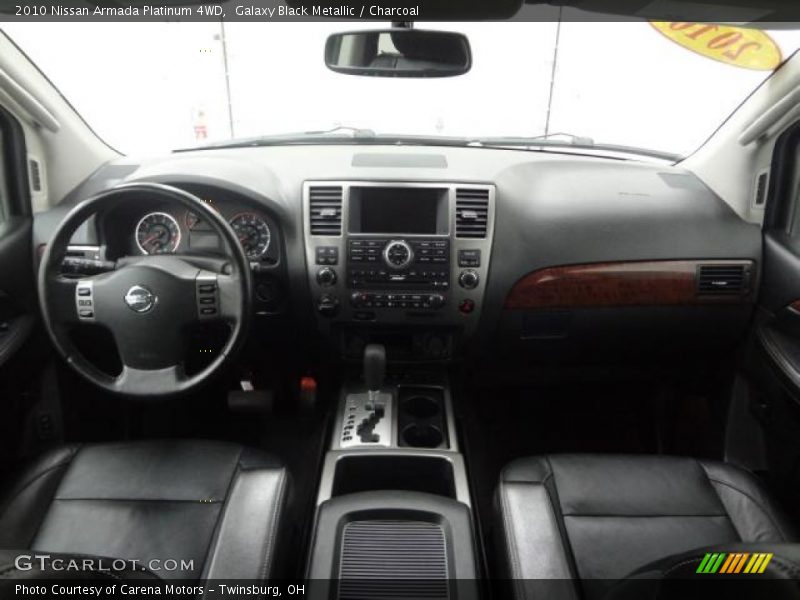 Galaxy Black Metallic / Charcoal 2010 Nissan Armada Platinum 4WD