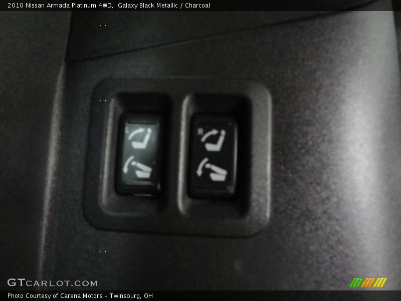 Galaxy Black Metallic / Charcoal 2010 Nissan Armada Platinum 4WD