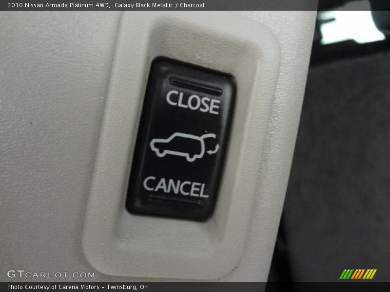 Galaxy Black Metallic / Charcoal 2010 Nissan Armada Platinum 4WD