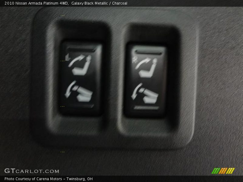 Galaxy Black Metallic / Charcoal 2010 Nissan Armada Platinum 4WD