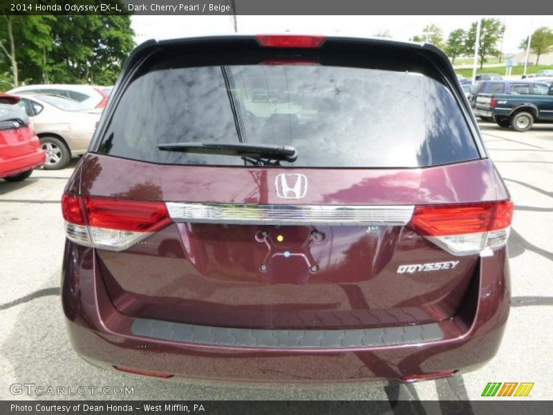  2014 Odyssey EX-L Dark Cherry Pearl