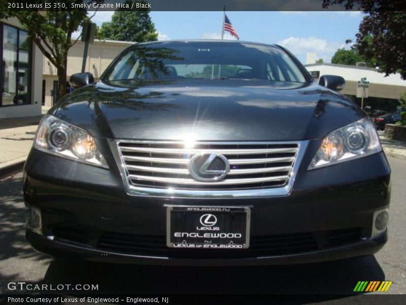 Smoky Granite Mica / Black 2011 Lexus ES 350
