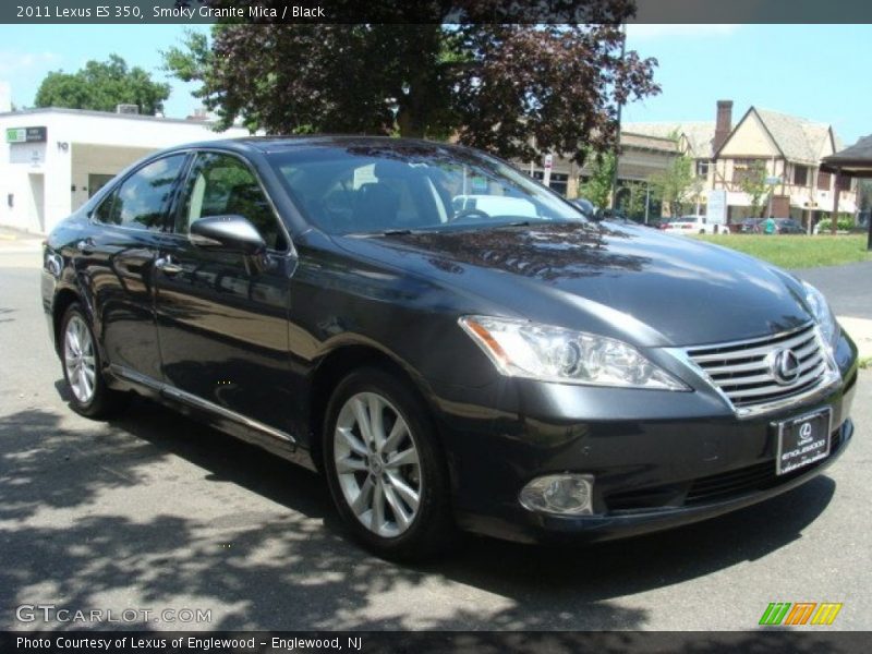 Smoky Granite Mica / Black 2011 Lexus ES 350