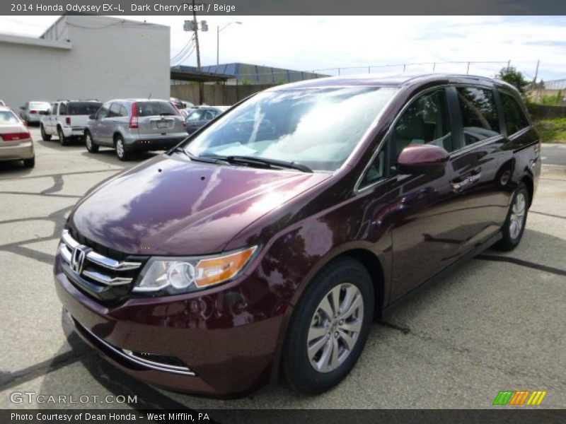 Front 3/4 View of 2014 Odyssey EX-L
