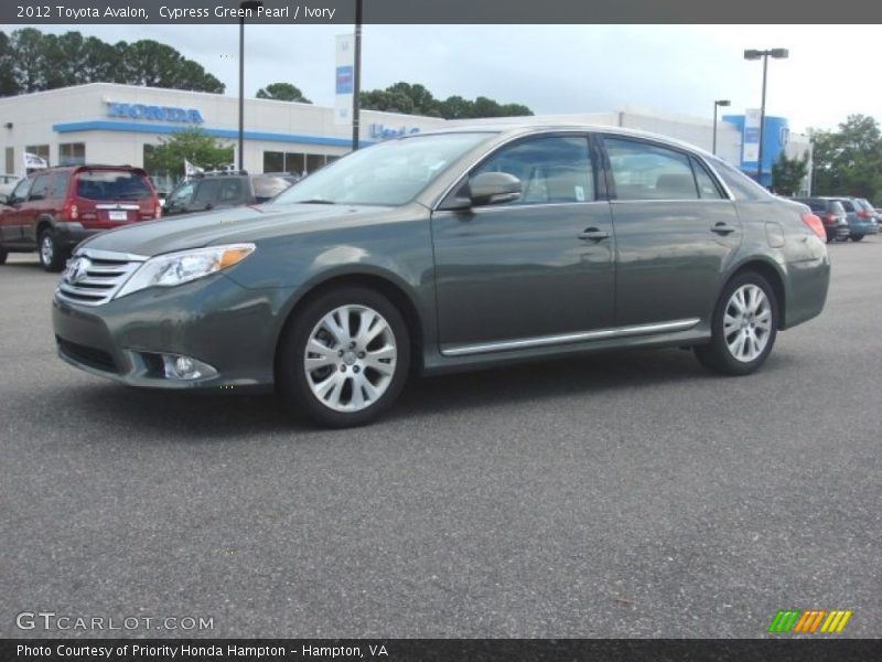 Cypress Green Pearl / Ivory 2012 Toyota Avalon