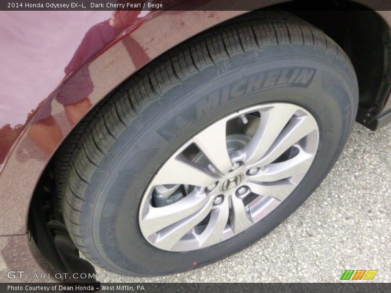  2014 Odyssey EX-L Wheel