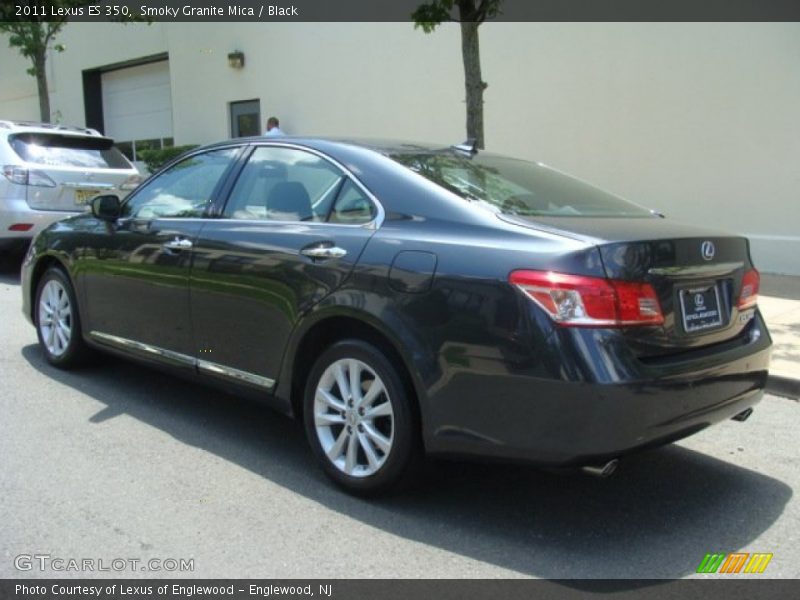 Smoky Granite Mica / Black 2011 Lexus ES 350