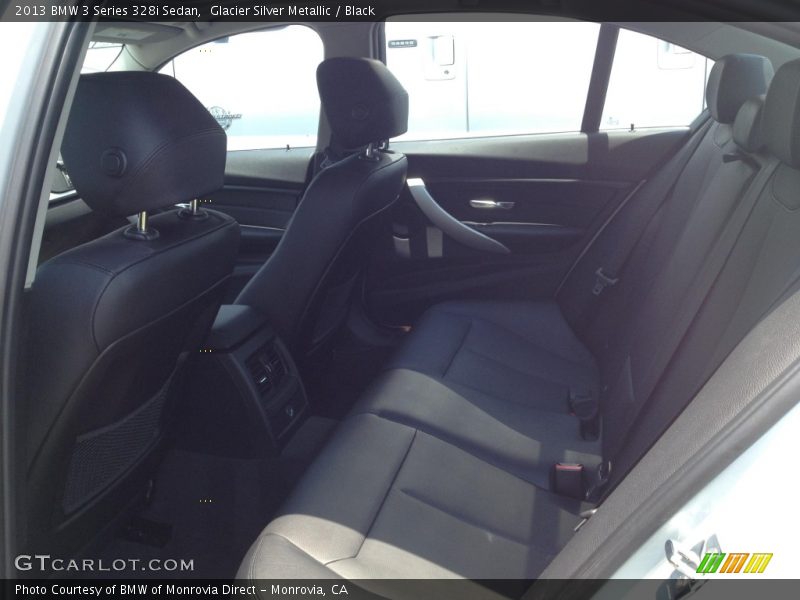 Glacier Silver Metallic / Black 2013 BMW 3 Series 328i Sedan