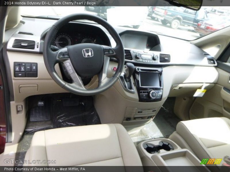 Dashboard of 2014 Odyssey EX-L