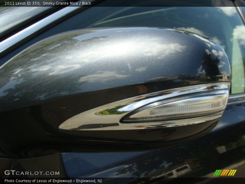 Smoky Granite Mica / Black 2011 Lexus ES 350
