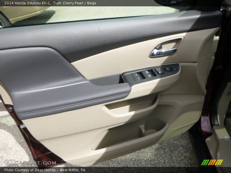 Door Panel of 2014 Odyssey EX-L