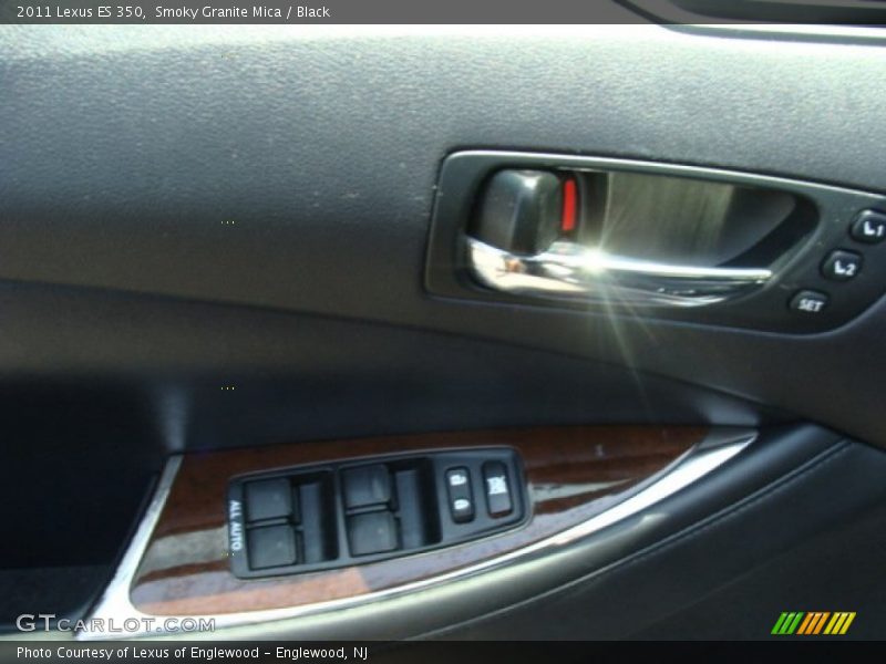 Smoky Granite Mica / Black 2011 Lexus ES 350