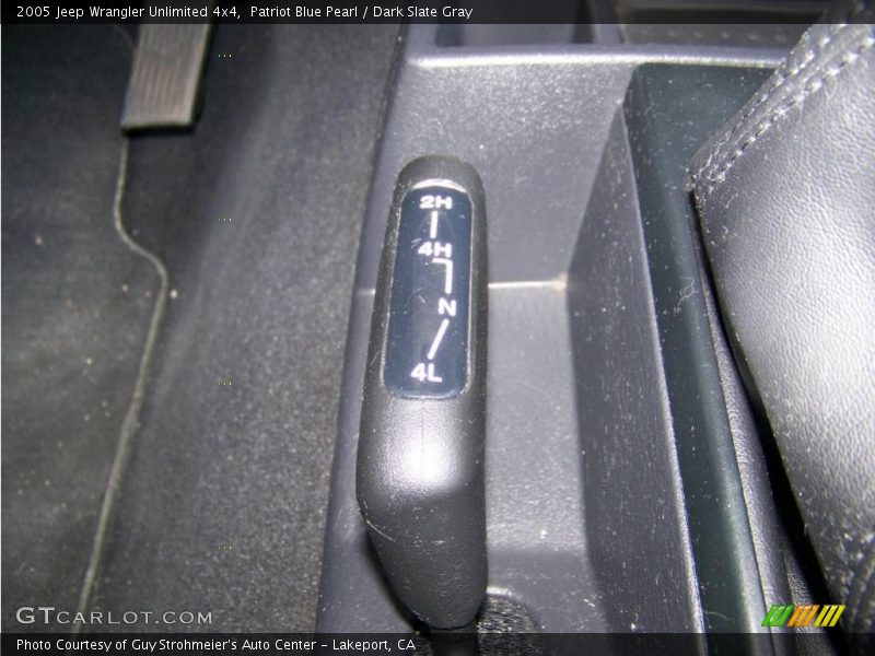 Patriot Blue Pearl / Dark Slate Gray 2005 Jeep Wrangler Unlimited 4x4