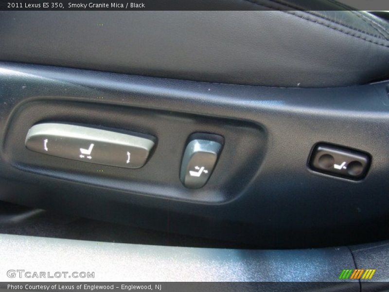Smoky Granite Mica / Black 2011 Lexus ES 350