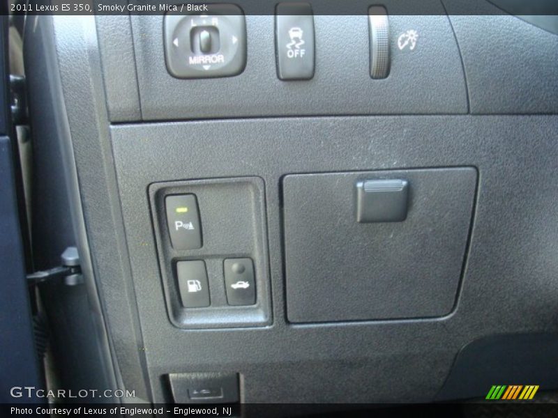 Smoky Granite Mica / Black 2011 Lexus ES 350