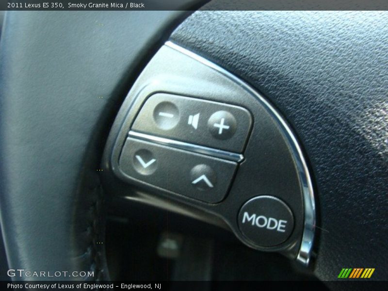 Smoky Granite Mica / Black 2011 Lexus ES 350