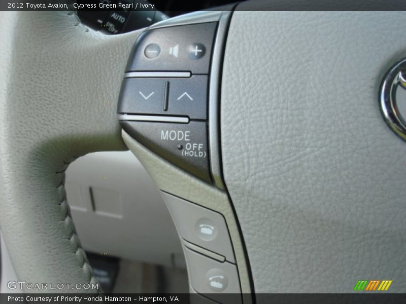 Cypress Green Pearl / Ivory 2012 Toyota Avalon