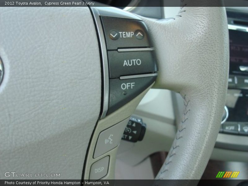 Cypress Green Pearl / Ivory 2012 Toyota Avalon