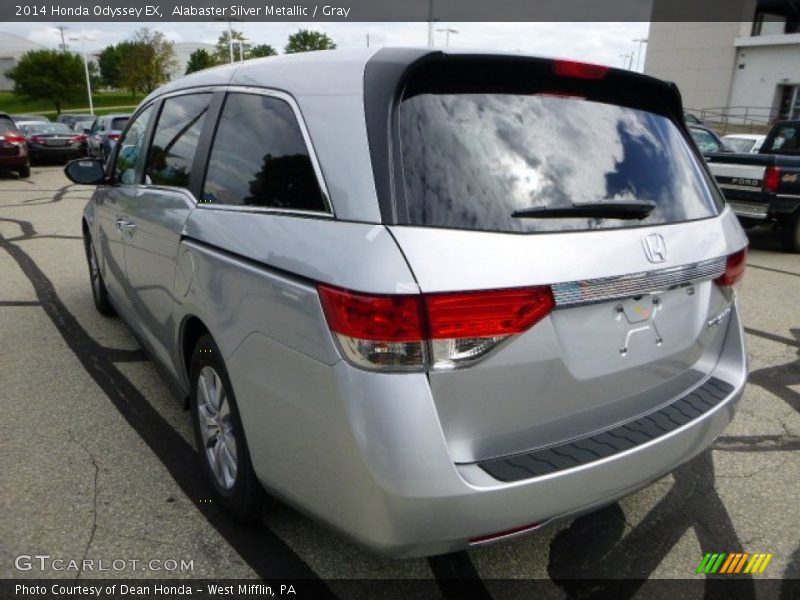  2014 Odyssey EX Alabaster Silver Metallic