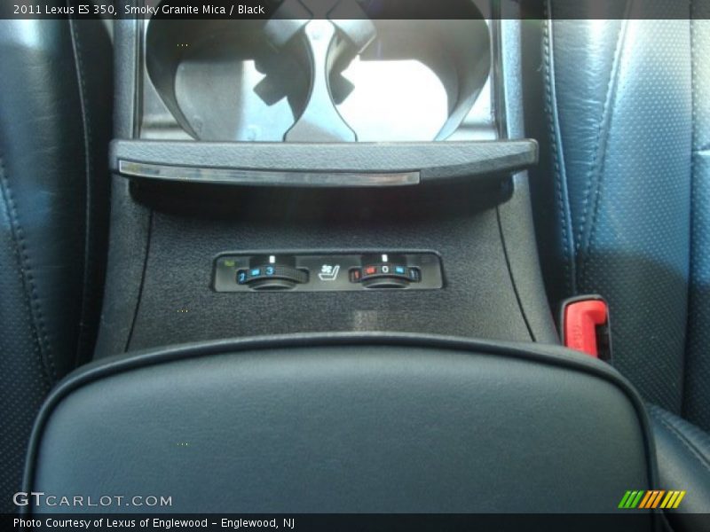 Smoky Granite Mica / Black 2011 Lexus ES 350