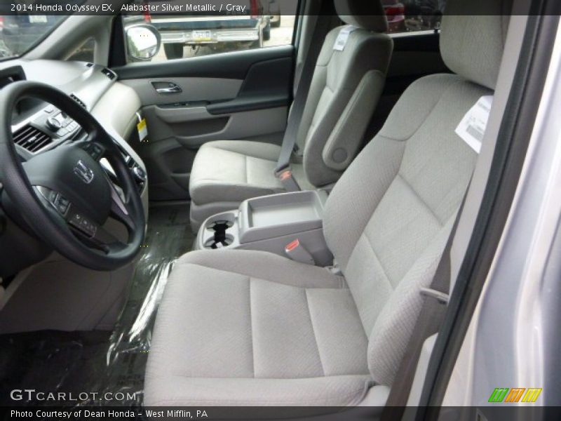 Front Seat of 2014 Odyssey EX