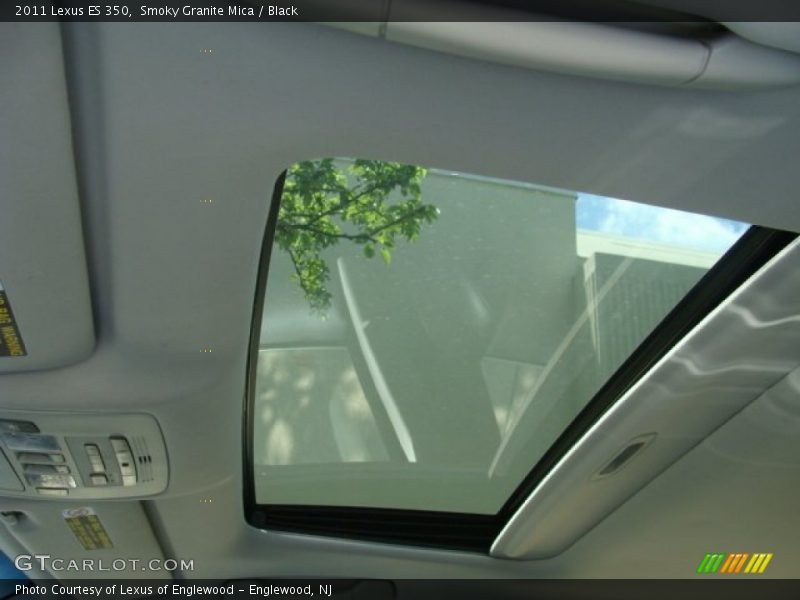 Smoky Granite Mica / Black 2011 Lexus ES 350