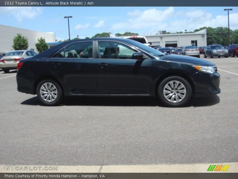 Attitude Black Metallic / Ash 2012 Toyota Camry L