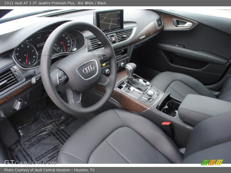 Ibis White / Black 2013 Audi A7 3.0T quattro Premium Plus