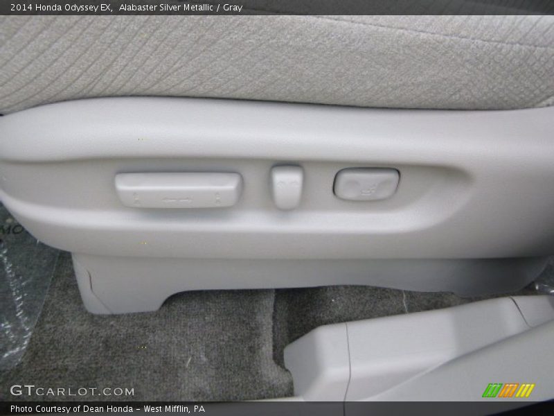 Alabaster Silver Metallic / Gray 2014 Honda Odyssey EX