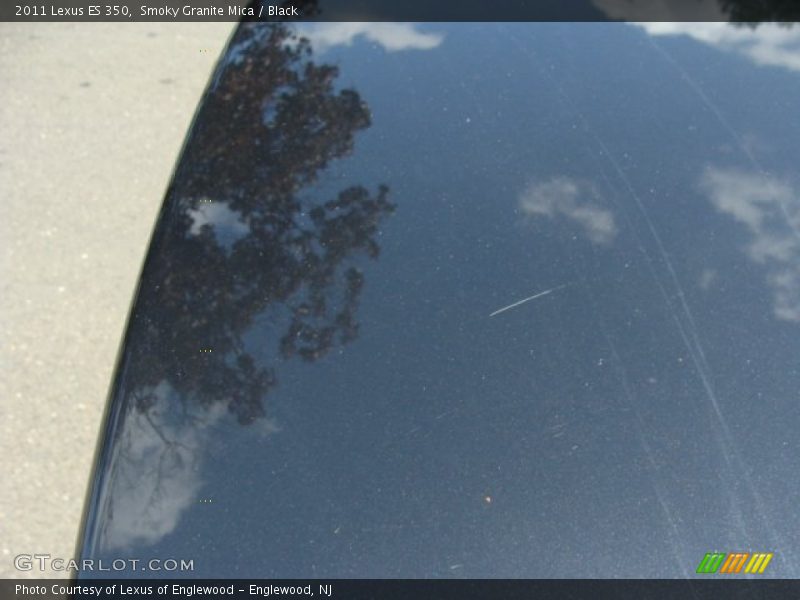 Smoky Granite Mica / Black 2011 Lexus ES 350