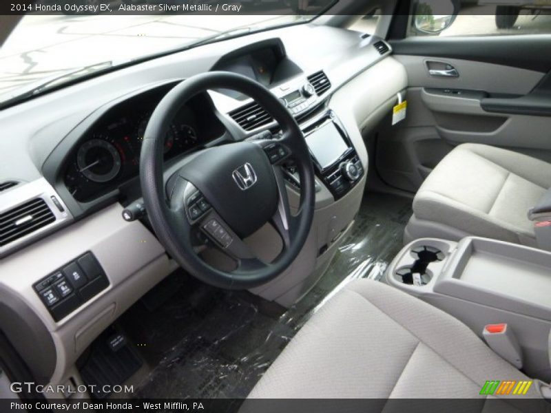 Gray Interior - 2014 Odyssey EX 