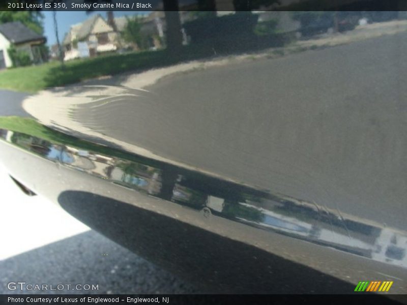 Smoky Granite Mica / Black 2011 Lexus ES 350