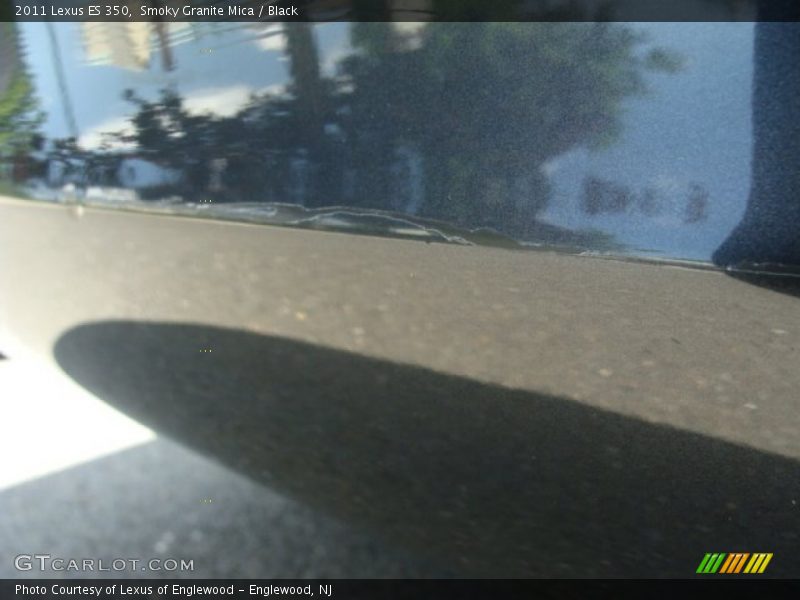 Smoky Granite Mica / Black 2011 Lexus ES 350