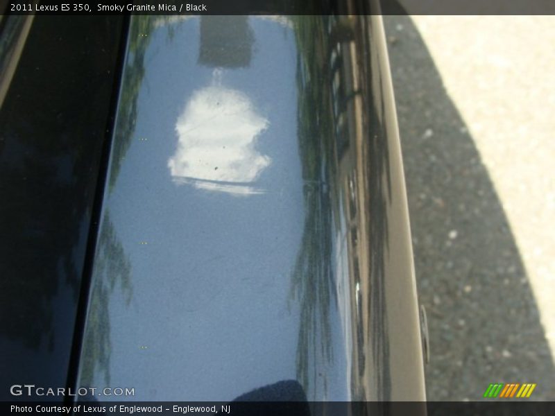 Smoky Granite Mica / Black 2011 Lexus ES 350