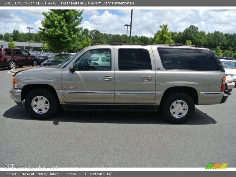 Pewter Metallic / Medium Dark Pewter/Shale 2001 GMC Yukon XL SLT 4x4